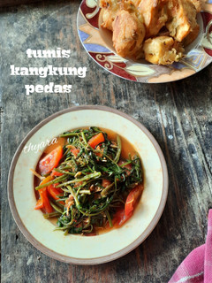 Foto resep Tumis Kangkung Pedas