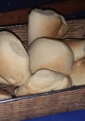 Una foto de Pan casero bollitos