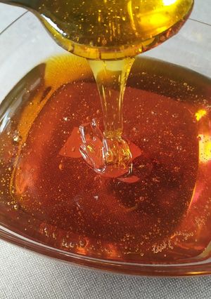 Hình của món Nước đường bánh nướng.