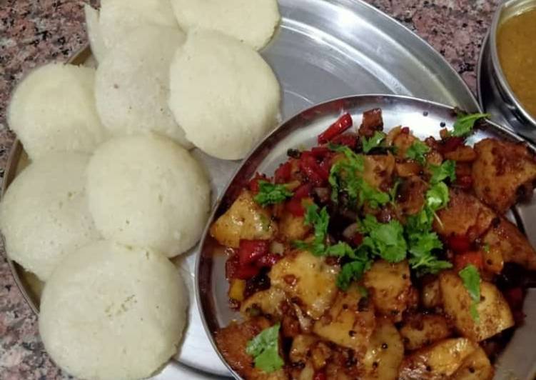 Steps to Prepare Super Quick Homemade Idli