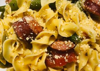 Ultimate Prepare Recipe One Pot Smoked Beef Sausage with Green Beans and Noodles Delicious Simple Ultimate Prepare Recipe One Pot Smoked Beef Sausage with Green Beans and Noodles Delicious Simple