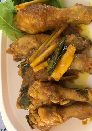 Foto resep Ayam bumbu kuning