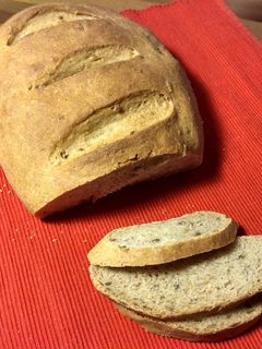 Kenyér szárított rozskovásszal recept fotója