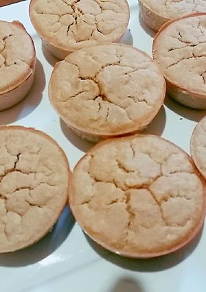 Una foto de Muffiens saludables de manzana🍎🍎