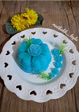 عکسی از دستور ژله خامه ای
