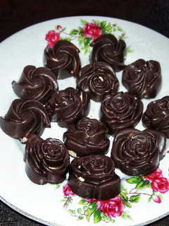 عکسی از دستور شکلات پشمکی 🍫