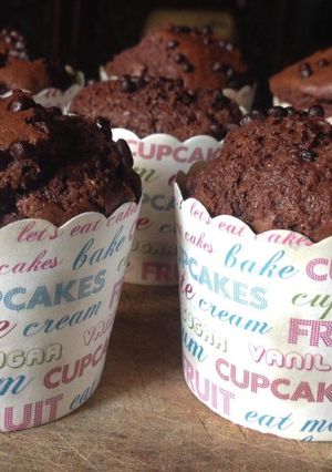 Hình của món Cách làm muffin chocolatechip.
