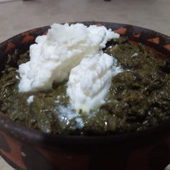 A picture of Sarson ka saag.