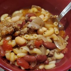 A picture of Pasta Fagioli Soup (Made with Ground Turkey).