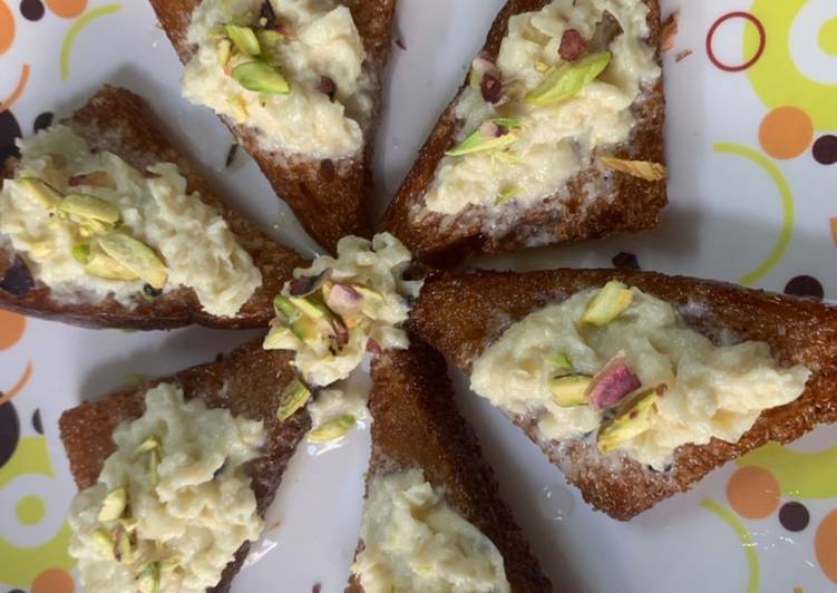 Step-by-Step Guide to Prepare Award-winning Shahi Tukda Bread pudding
