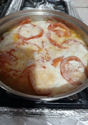 Una foto de Huevos Napolitanos en Cacerola