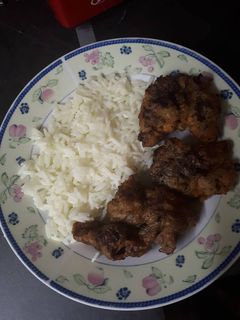 Csirkemáj fűszeres bundában recept fotója