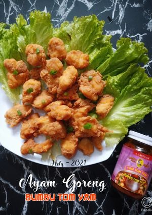 Foto resep Ayam Goreng Bumbu Tom Yam
