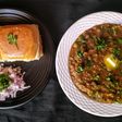 Black pav bhaji