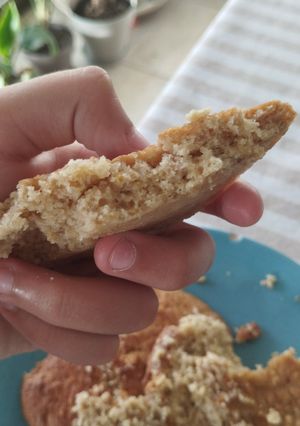 Una foto de Galletas textura suave-cake de banana y avena