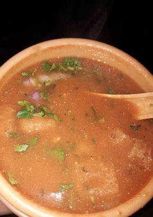 A picture of Tomato soup.