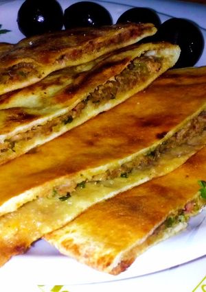 صورة لوصفة عرايس لحمة (حواوشي) على طريقتي