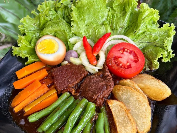 Cara Gampang Menyiapkan Resep Selat Solo / Bestik Solo Daging Sapi Anti Ribet, Bisa Manjain Lidah