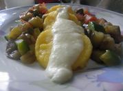 Una foto de polenta dieta