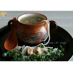 A picture of Chicken Noodles Soup.