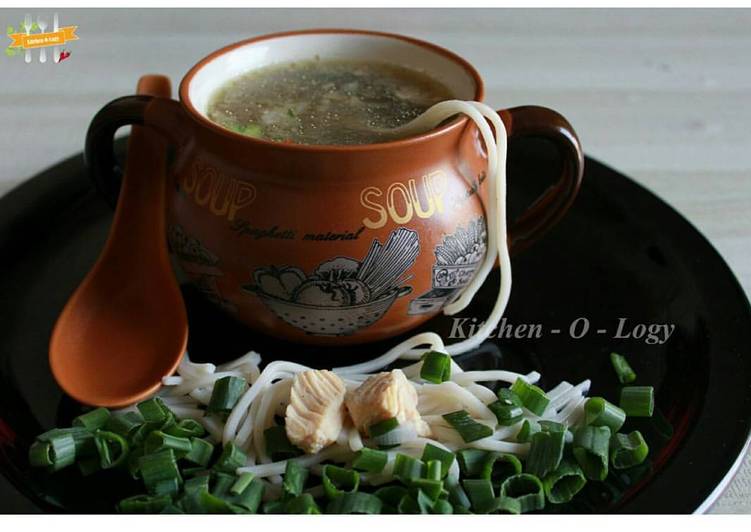 Recipe of Award-winning Chicken Noodles Soup