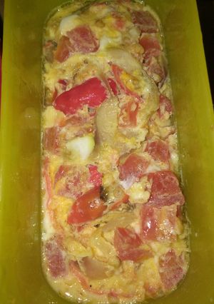 Foto resep Telur ayam kukus pedas