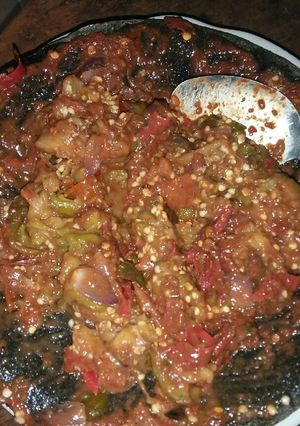 Foto resep Pecak terong bakar