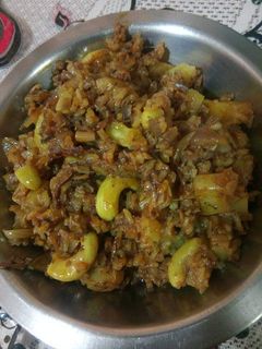 চাল দিয়ে মোচার ঘণ্ট (chal diye mochar ghonto recipe in Bengali) রেসিপির প্রধান ছবি