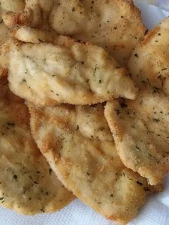 Una foto de Filetes empanados