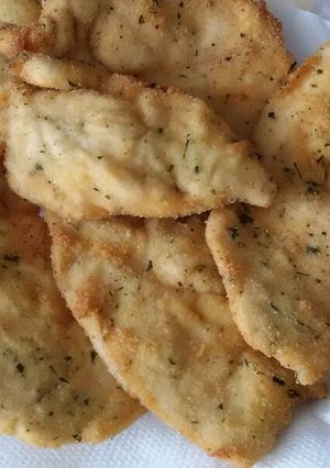 Una foto de Filetes empanados