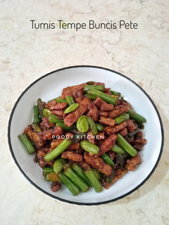 Foto resep Tumis Tempe Buncis Pete