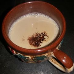 A picture of Hot coffee.
