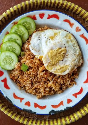 Foto resep Nasi Goreng Telur Bumbu Balado