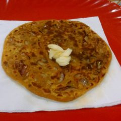 A picture of Carrot onion Parantha.