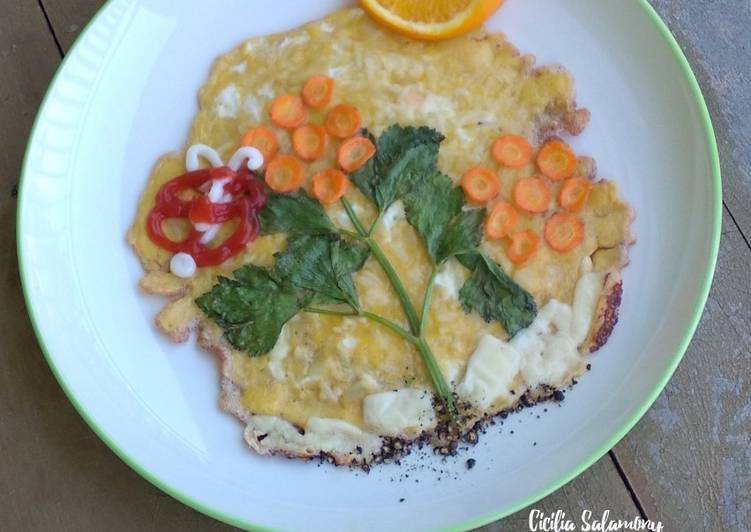 Resep Rice Omelette, Bisa Manjain Lidah