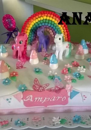 Una foto de Torta my little pony