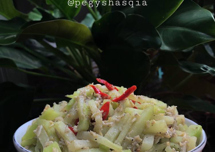 Bahan Tumis labu siam teri medan | Bahan Membuat Tumis labu siam teri medan Yang Sempurna