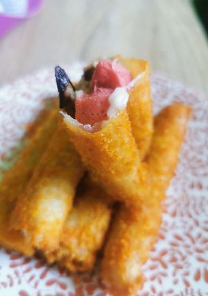 Foto resep Lumpia sosis jamur dan keju