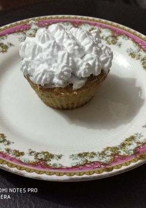 A picture of Mixed berries and Nuts Muffin with an Indian twist.
