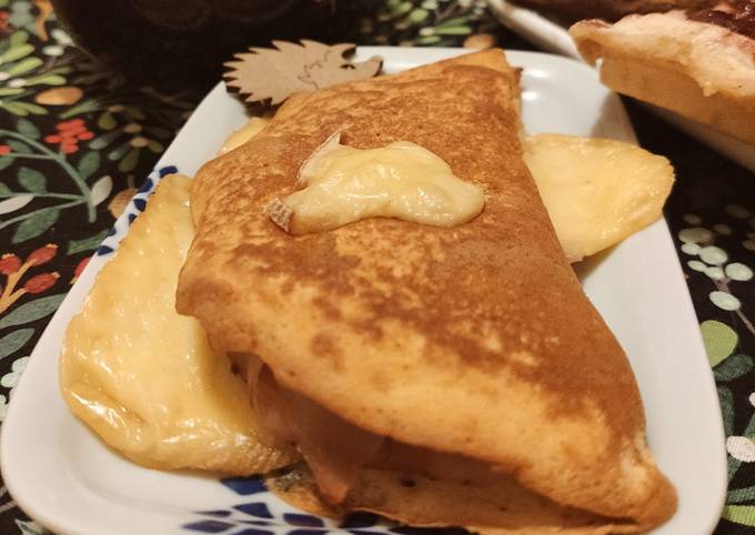 Recette Délicieux Monsieur-pancake