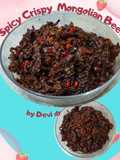Spicy Crispy Mongolian Beef