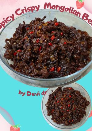 Foto resep Spicy Crispy Mongolian Beef