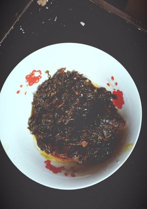A picture of Vegetable soup.