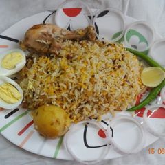 A picture of Kolkata Style Chicken Biriyani       .