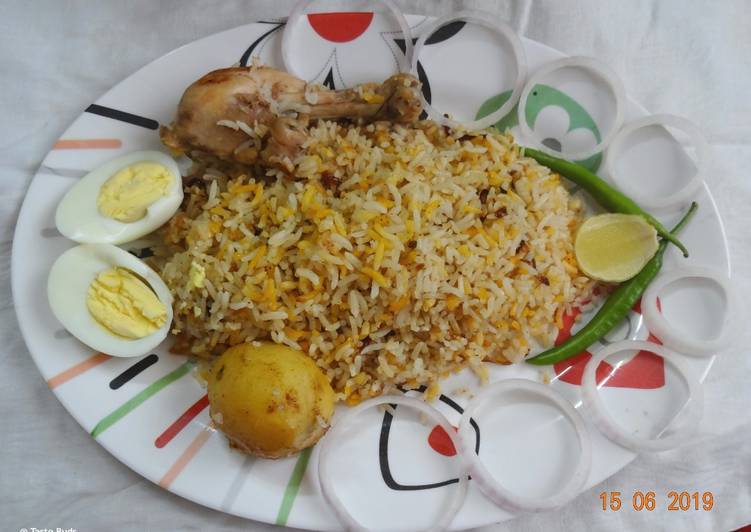 Easiest Way to Make Ultimate Kolkata Style Chicken Biriyani