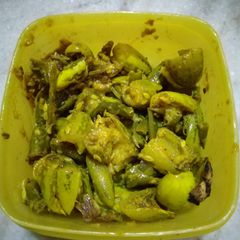 A picture of Kachri mirch.