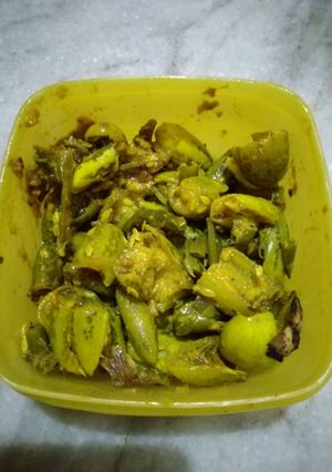 A picture of Kachri mirch.