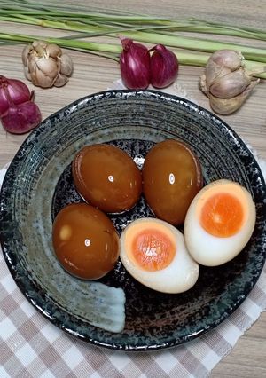 Hình của món Trứng ngâm Coca.