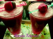 A picture of grapes mocktail