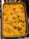 Cavoli romaneschi gratinati con curcuma